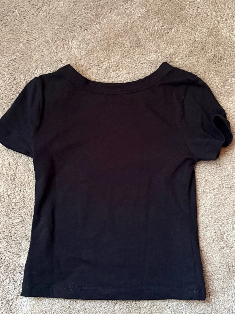 Old Navy Black Short Sleeve Kids Tee